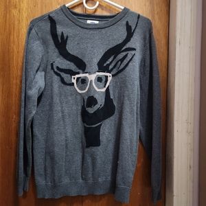 Moose Gray Sweater